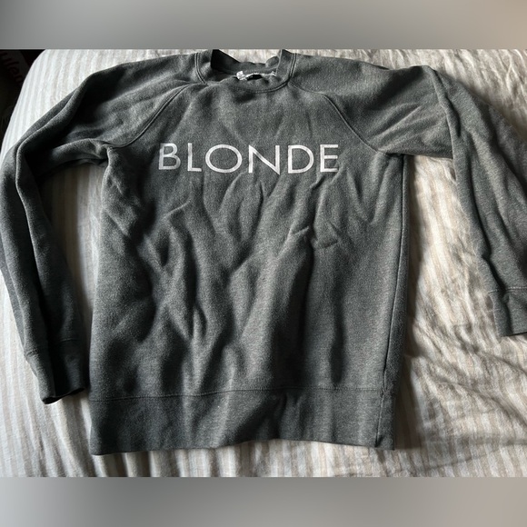 BLONDE crewneck - Picture 1 of 2